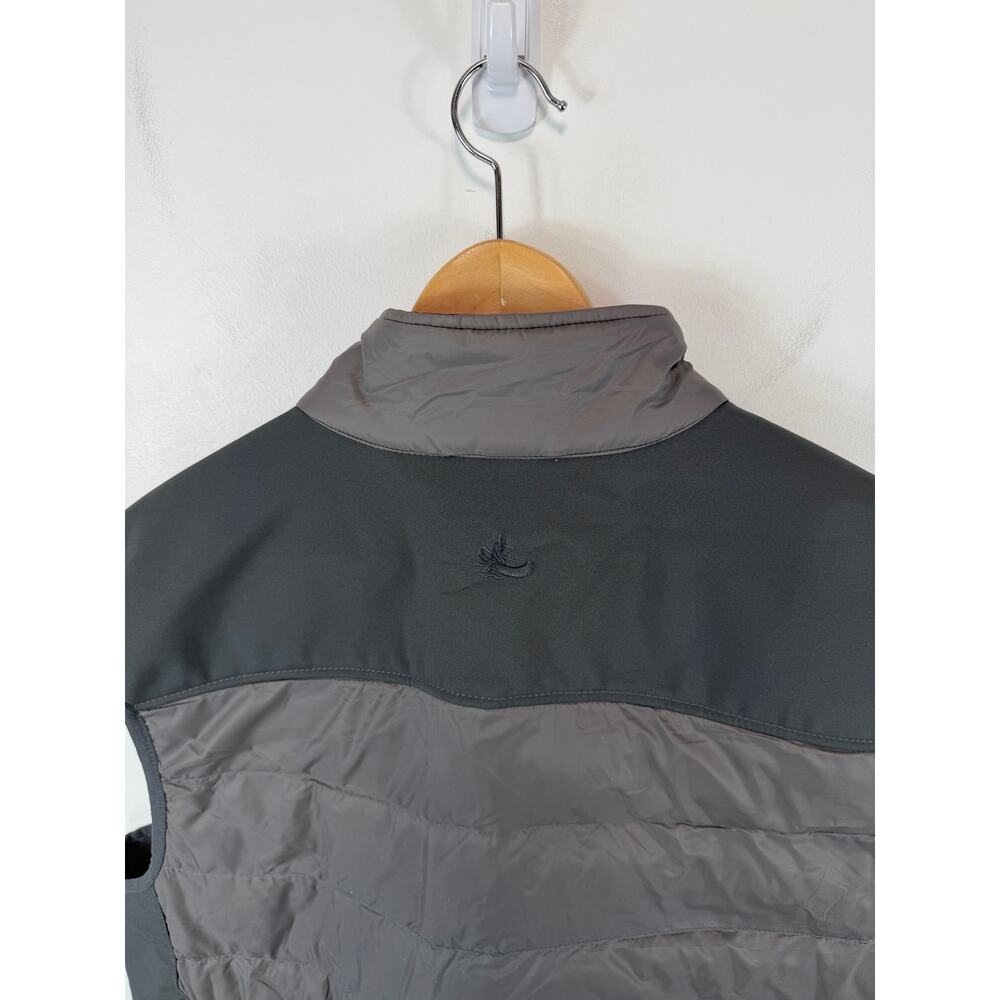 Propel Bass Engineered Hybrid Down Puffer Vest Grey Size XL Outdoors GH Bass - Picture 11 of 12
